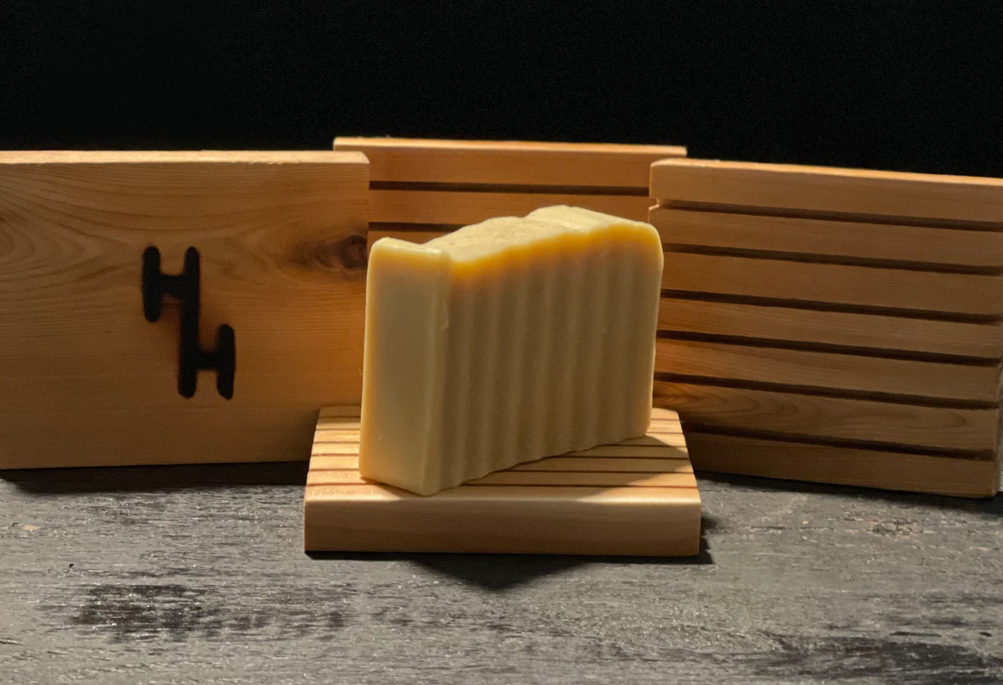 Homemade Cedar Soap Dish