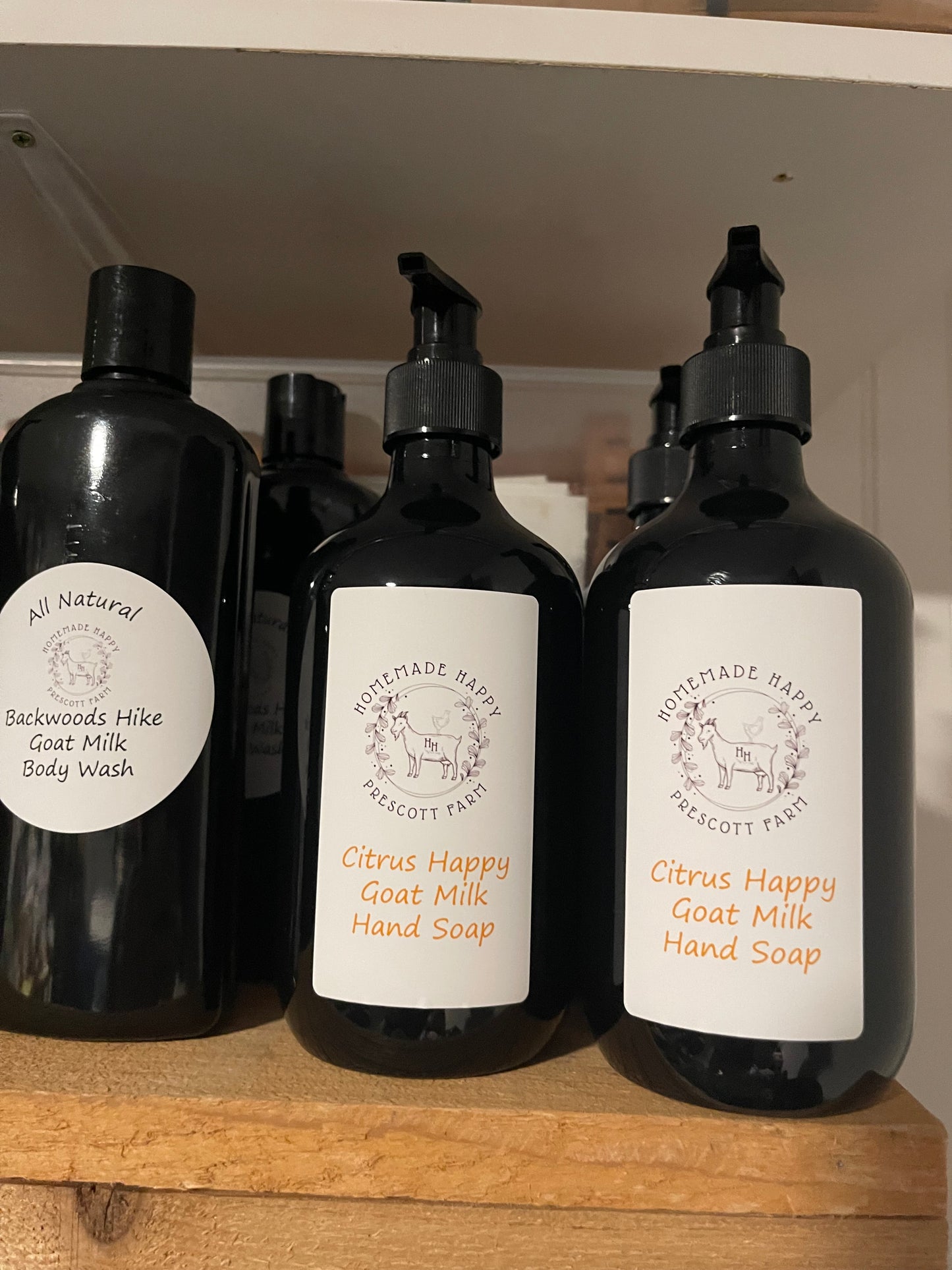 Goat Milk Liquid Hand Soap and Body Wash