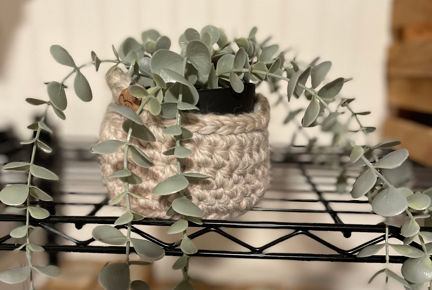 Hand Crocheted Baskets